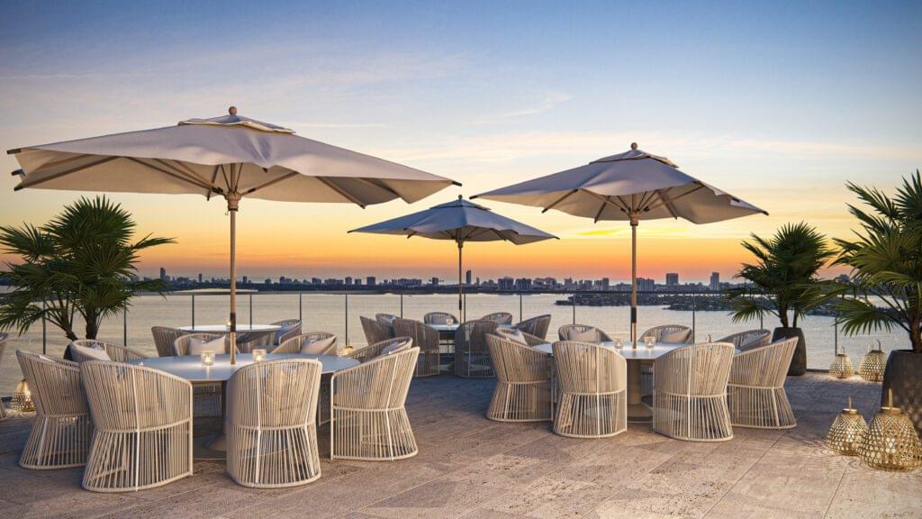 Panoramic view from Aria Residences condo